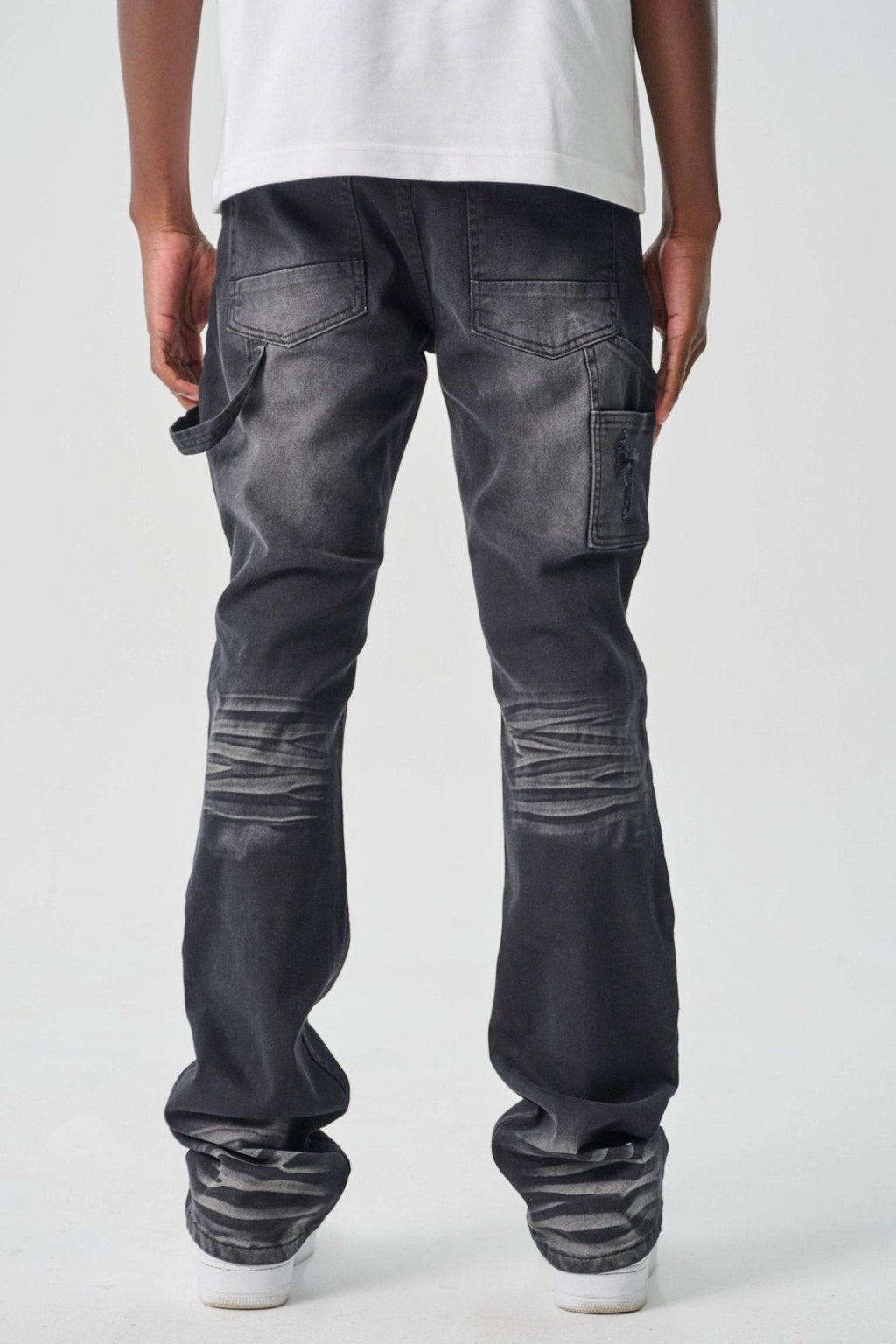 Carpenter Stacked Denim (Black Ash) (S4434)