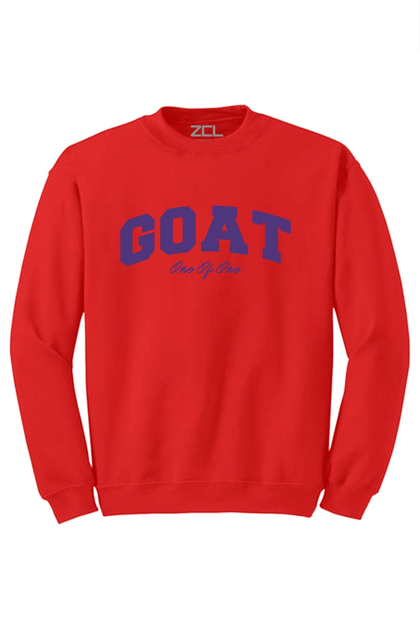 Goat Crewneck Sweatshirt (Purple Logo)