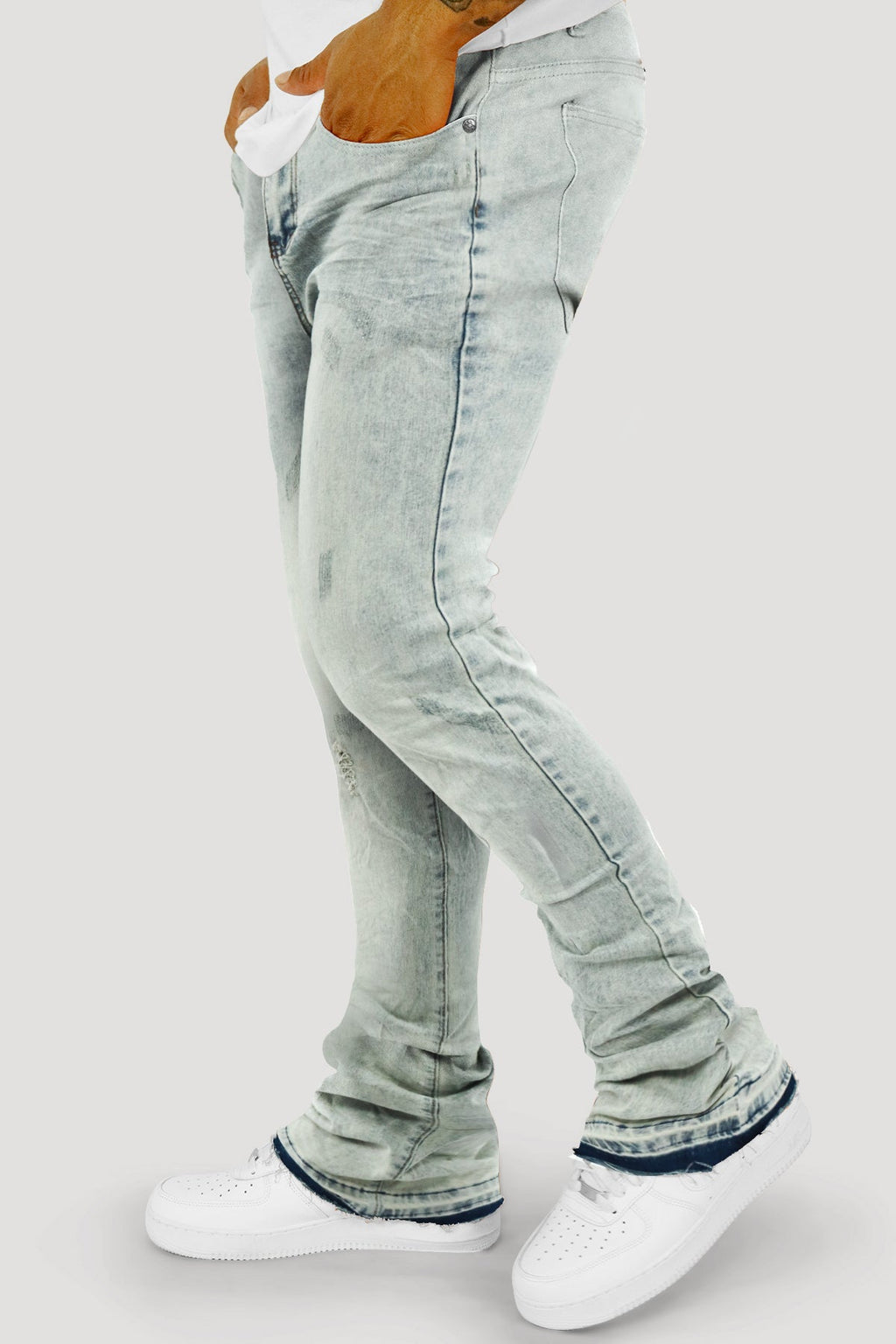 Layer Vault Stacked Denim (Vintage Wash) (M8524D)