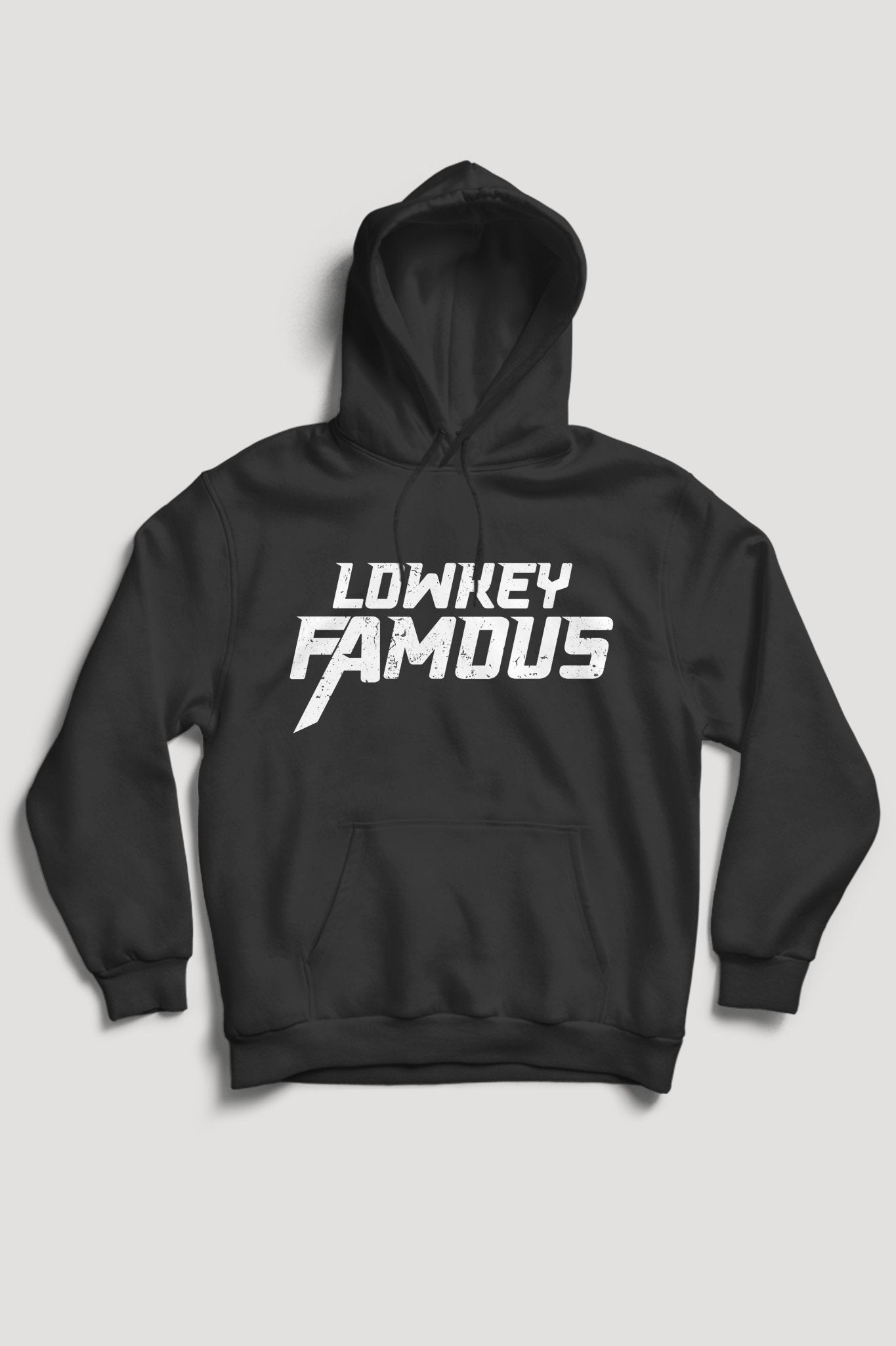 Lowkey Famous Hoodie (White Logo)