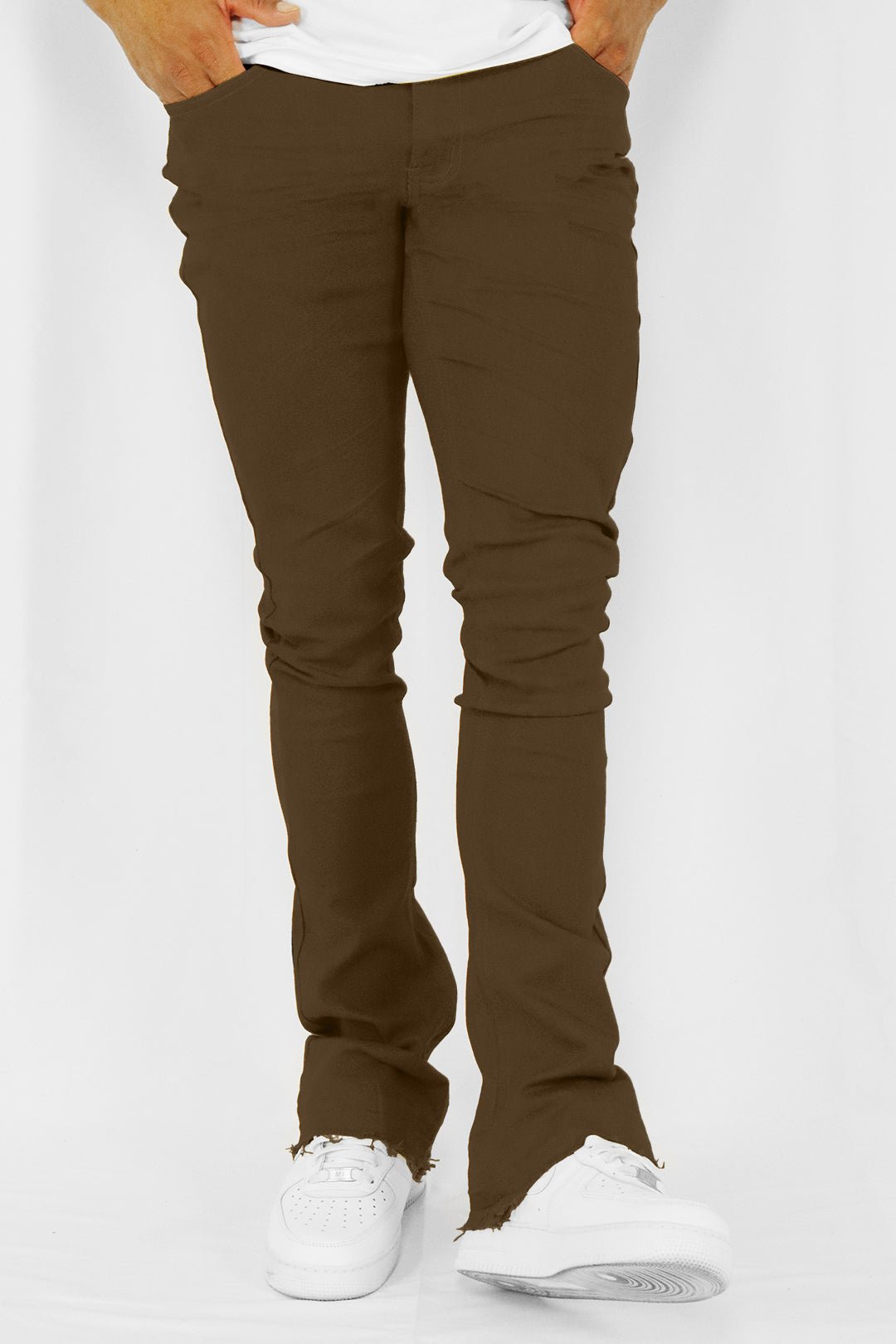 Vortex Stacked Denim (Brown)
